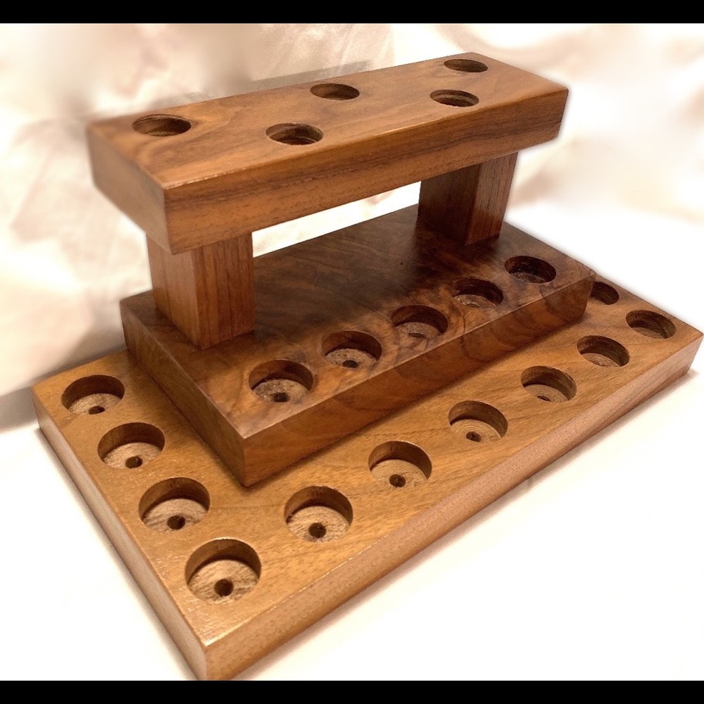 Walnut Essential Oil Stand